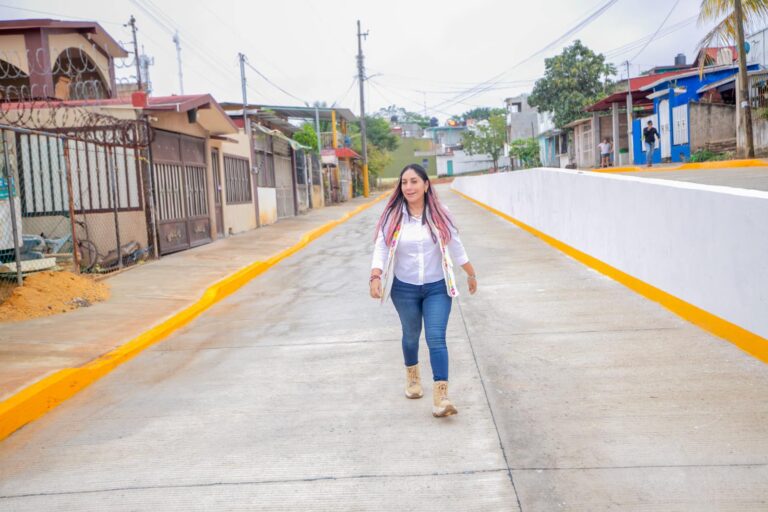 Pavimentaciòn de la calle 5 de las Casas Vivah